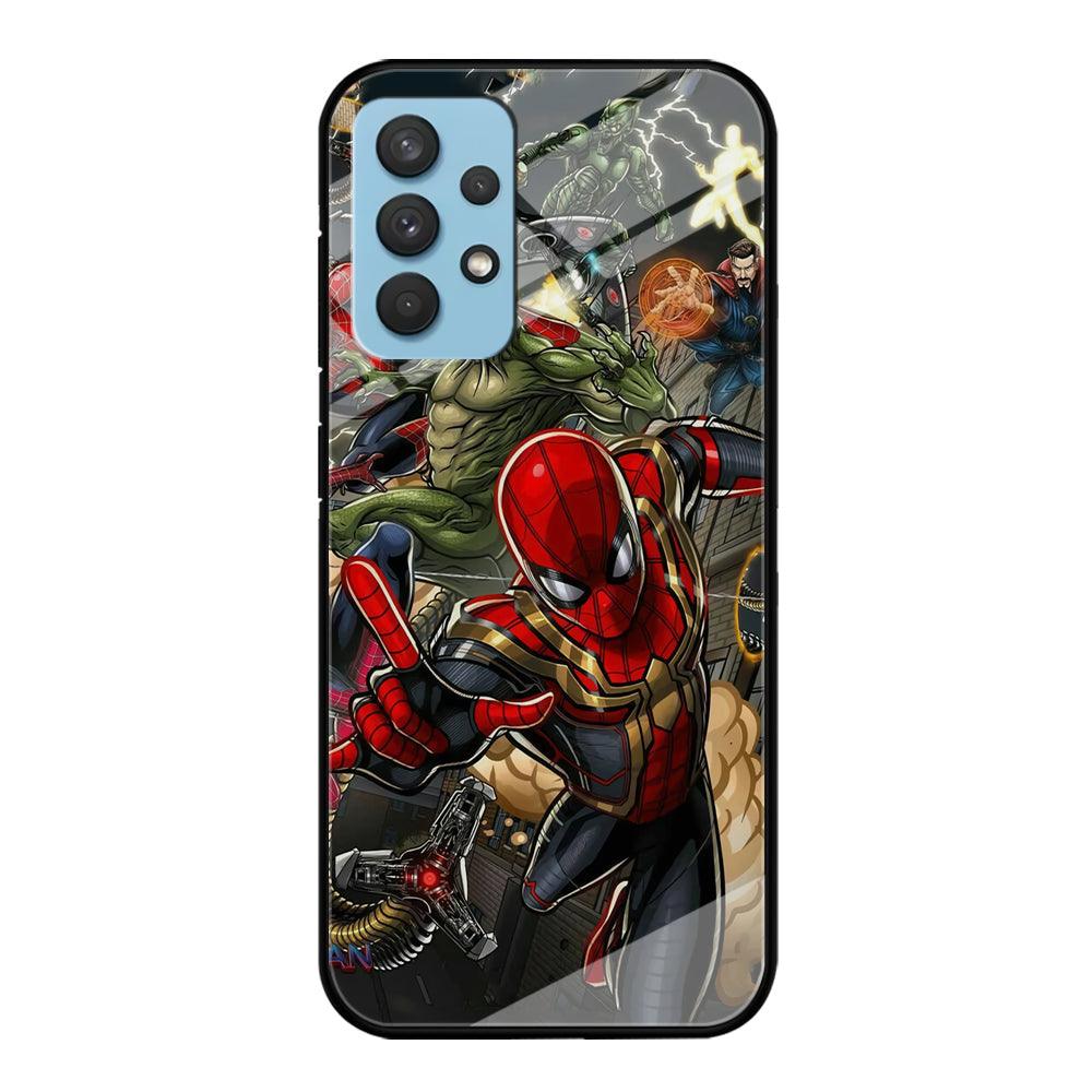 Spiderman Multiverse Battle Samsung Galaxy A32 Case-Oxvistore