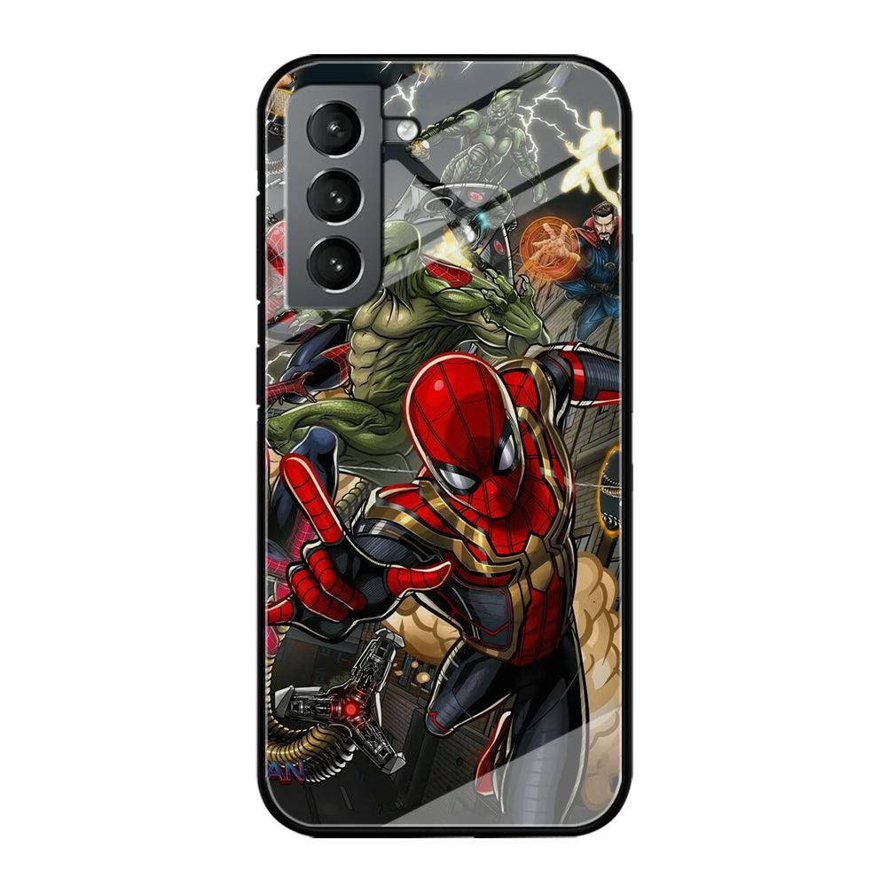 Spiderman Multiverse Battle Samsung Galaxy S21 Case-Oxvistore