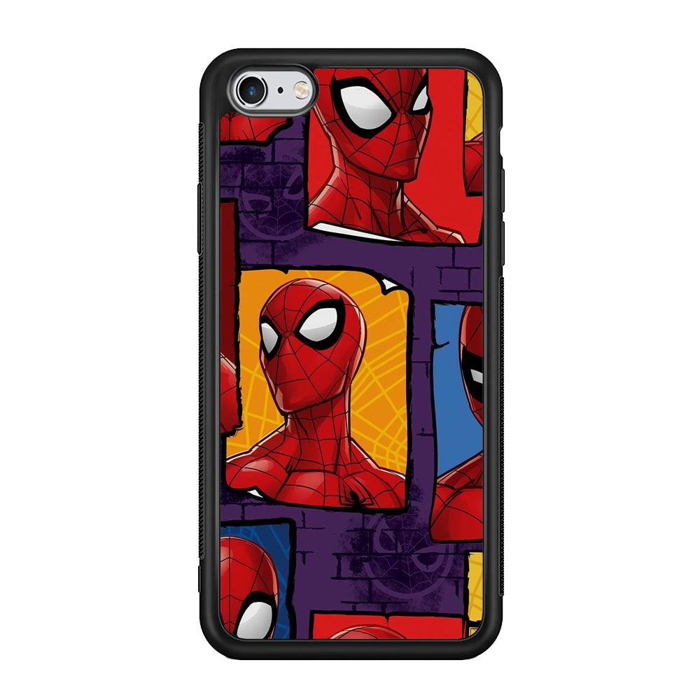 Spiderman Poster on The Wall iPhone 6 | 6s Case-Oxvistore