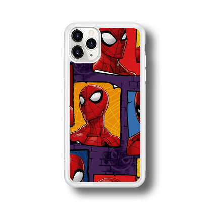 Spiderman Poster on The Wall iPhone 11 Pro Case-Oxvistore