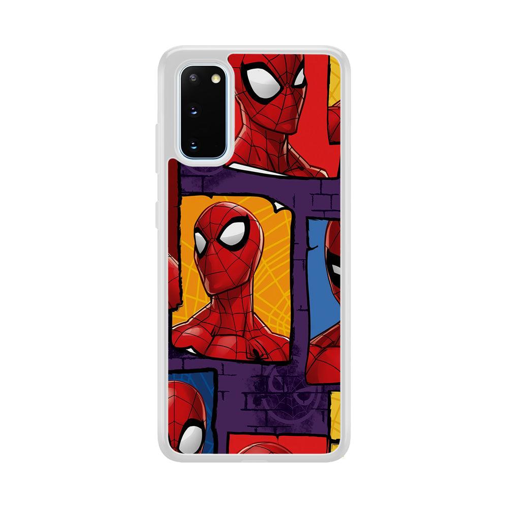 Spiderman Poster on The Wall Samsung Galaxy S20 Case-Oxvistore