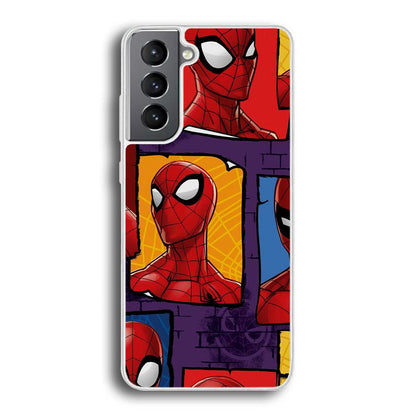 Spiderman Poster on The Wall Samsung Galaxy S21 Plus Case-Oxvistore