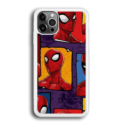 Spiderman Poster on The Wall iPhone 12 Pro Max Case-Oxvistore