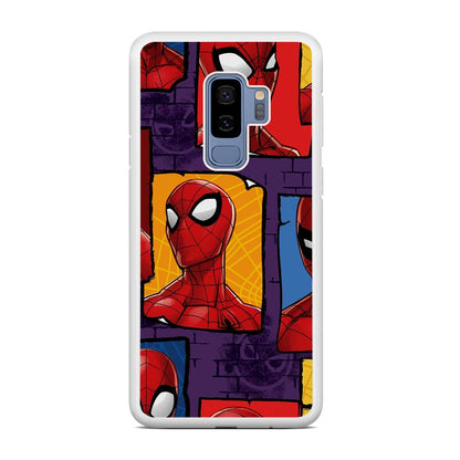 Spiderman Poster on The Wall Samsung Galaxy S9 Plus Case-Oxvistore