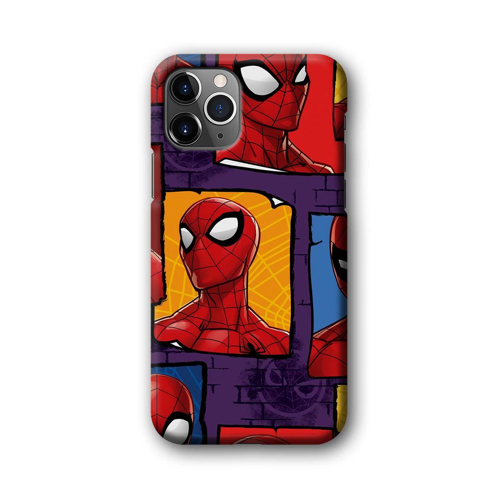 Spiderman Poster on The Wall iPhone 11 Pro Case-Oxvistore