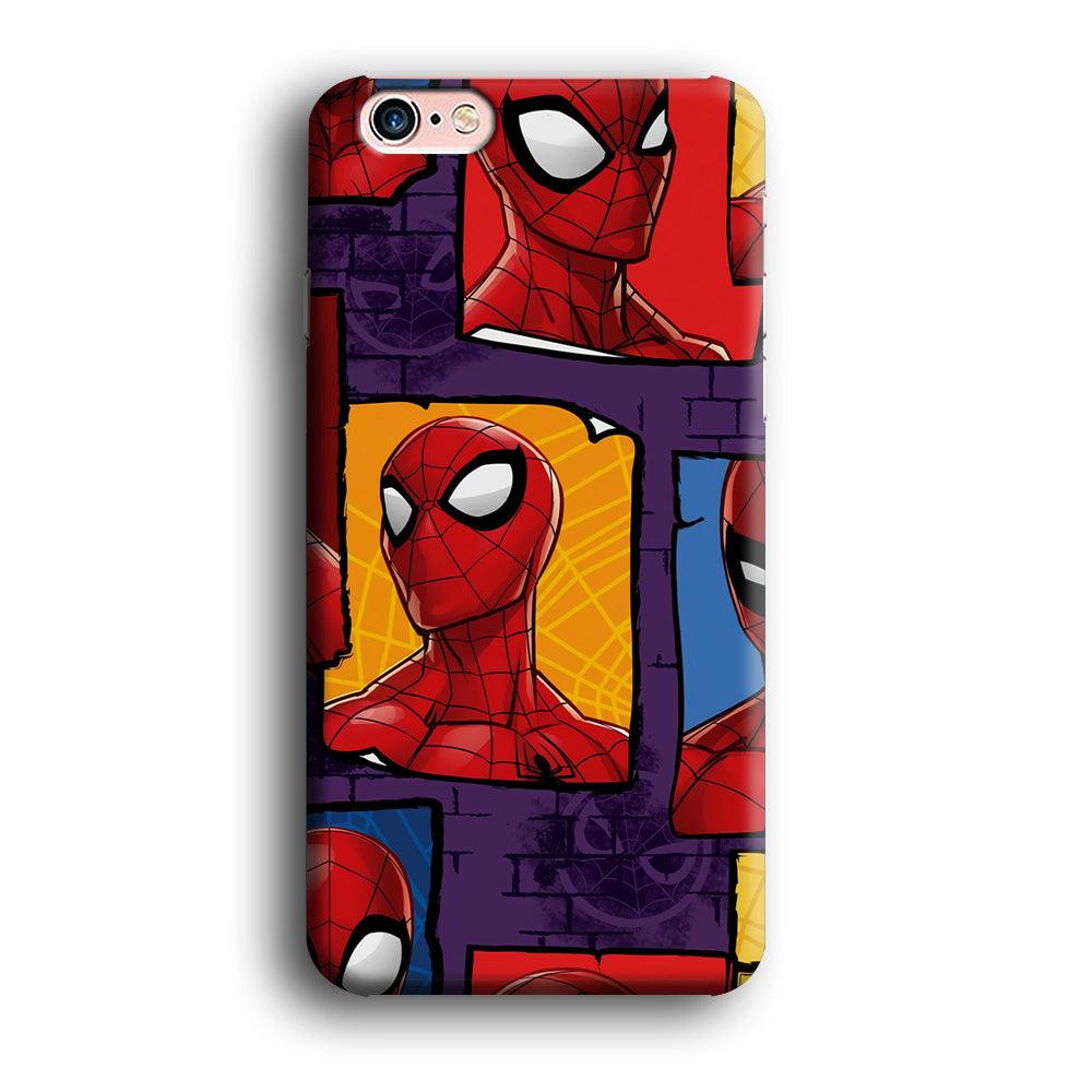 Spiderman Poster on The Wall iPhone 6 | 6s Case-Oxvistore