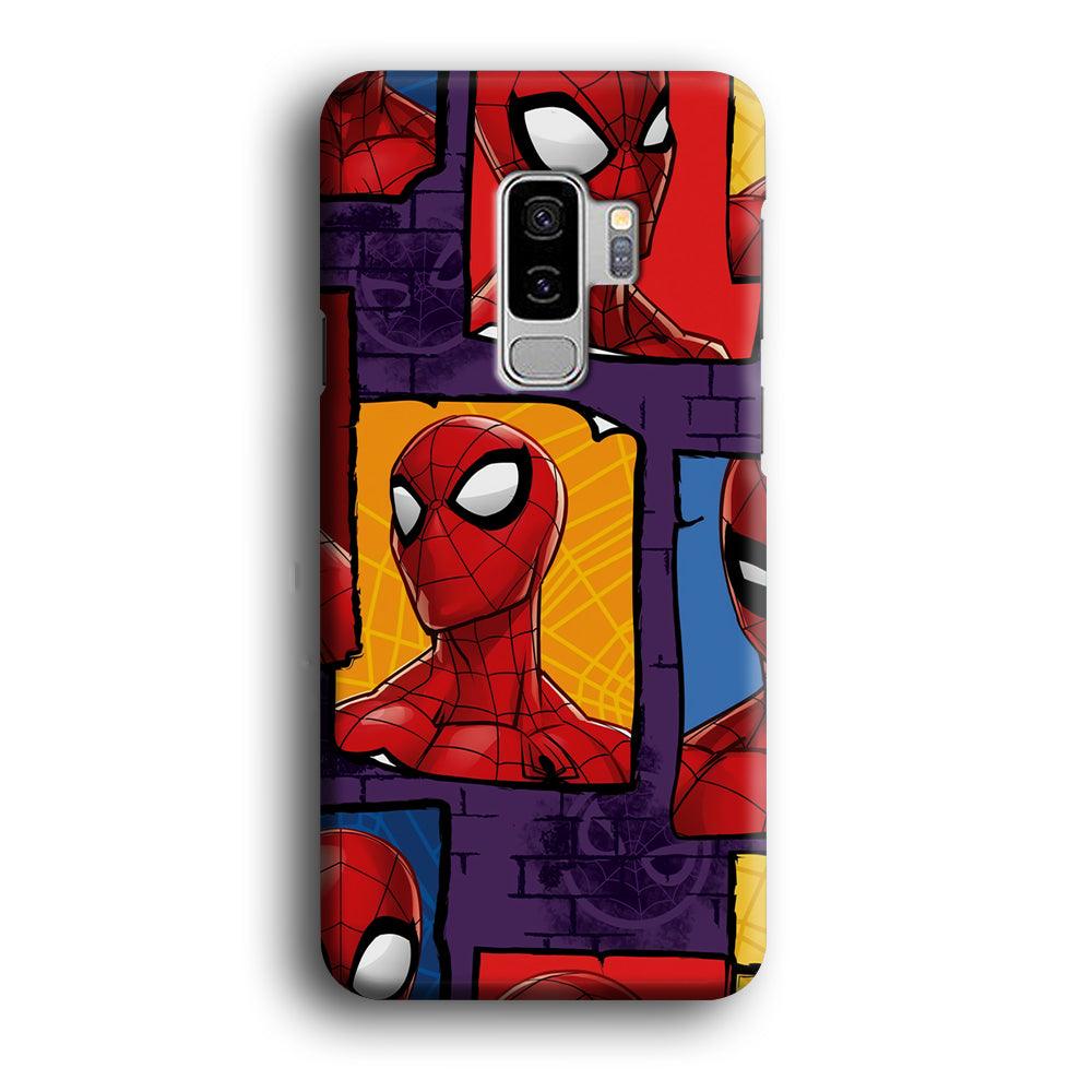 Spiderman Poster on The Wall Samsung Galaxy S9 Plus Case-Oxvistore