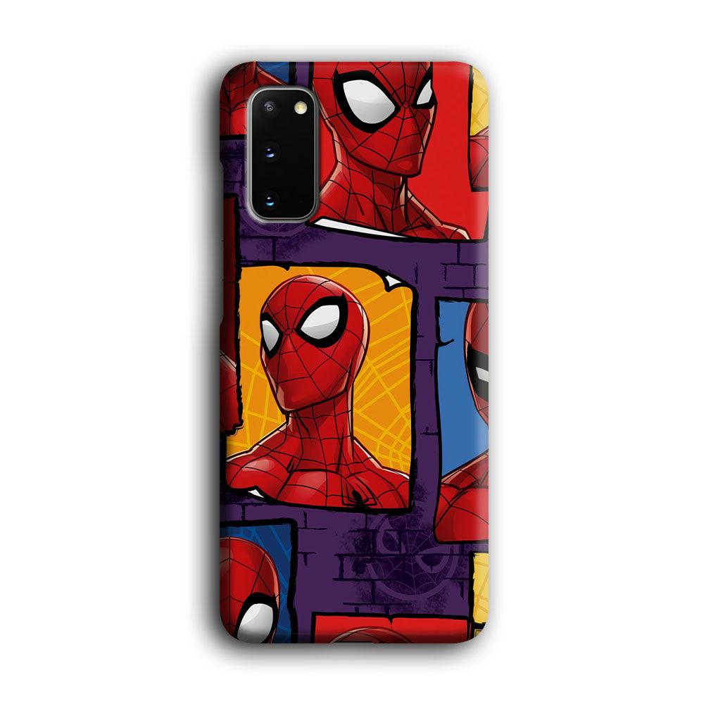 Spiderman Poster on The Wall Samsung Galaxy S20 Case-Oxvistore