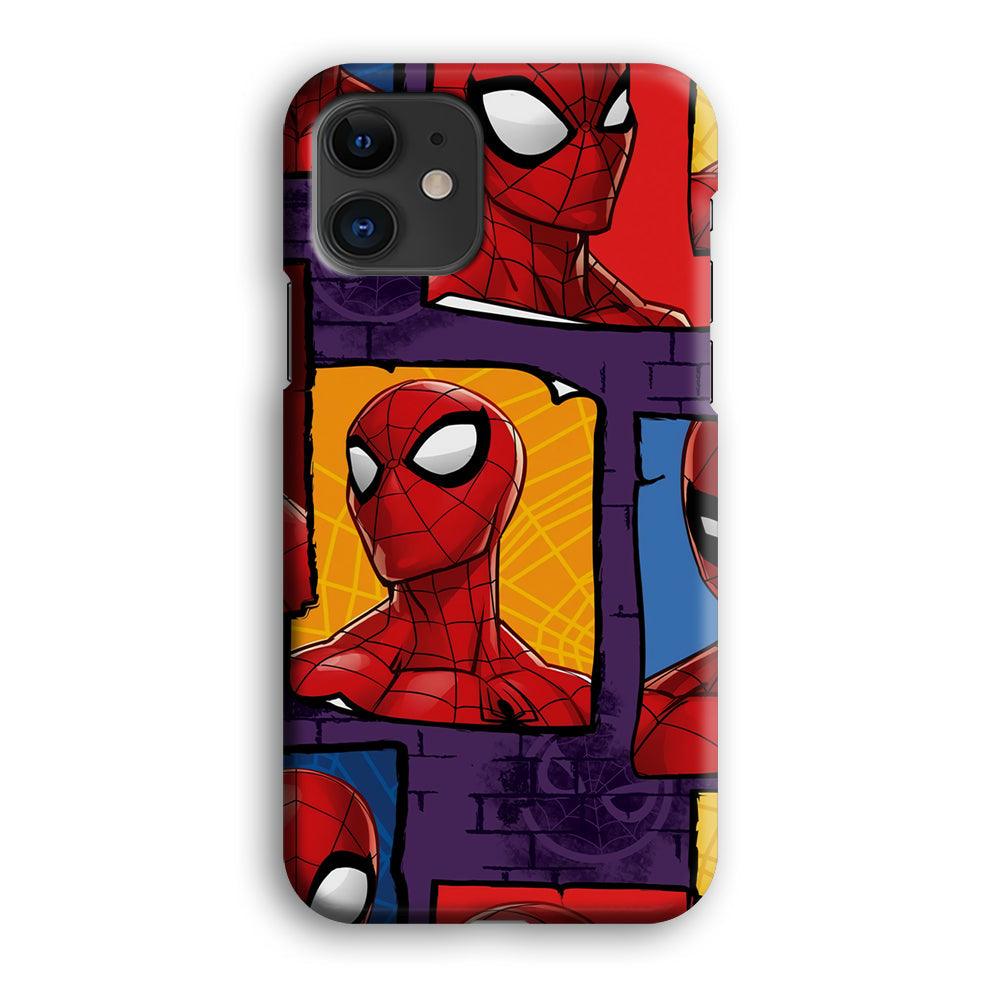 Spiderman Poster on The Wall iPhone 12 Case-Oxvistore