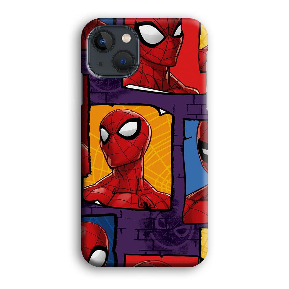 Spiderman Poster on The Wall iPhone 13 Case-Oxvistore