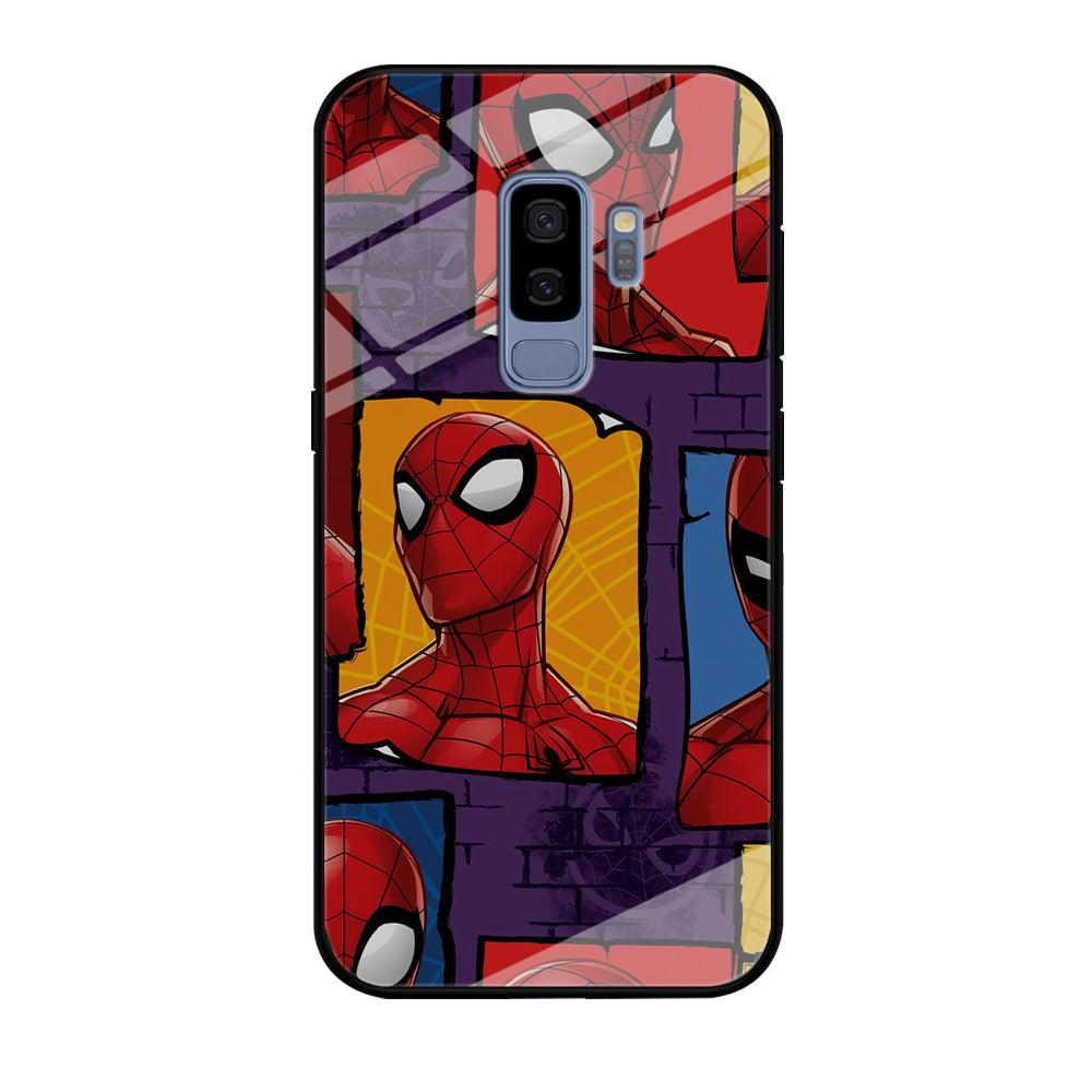 Spiderman Poster on The Wall Samsung Galaxy S9 Plus Case-Oxvistore