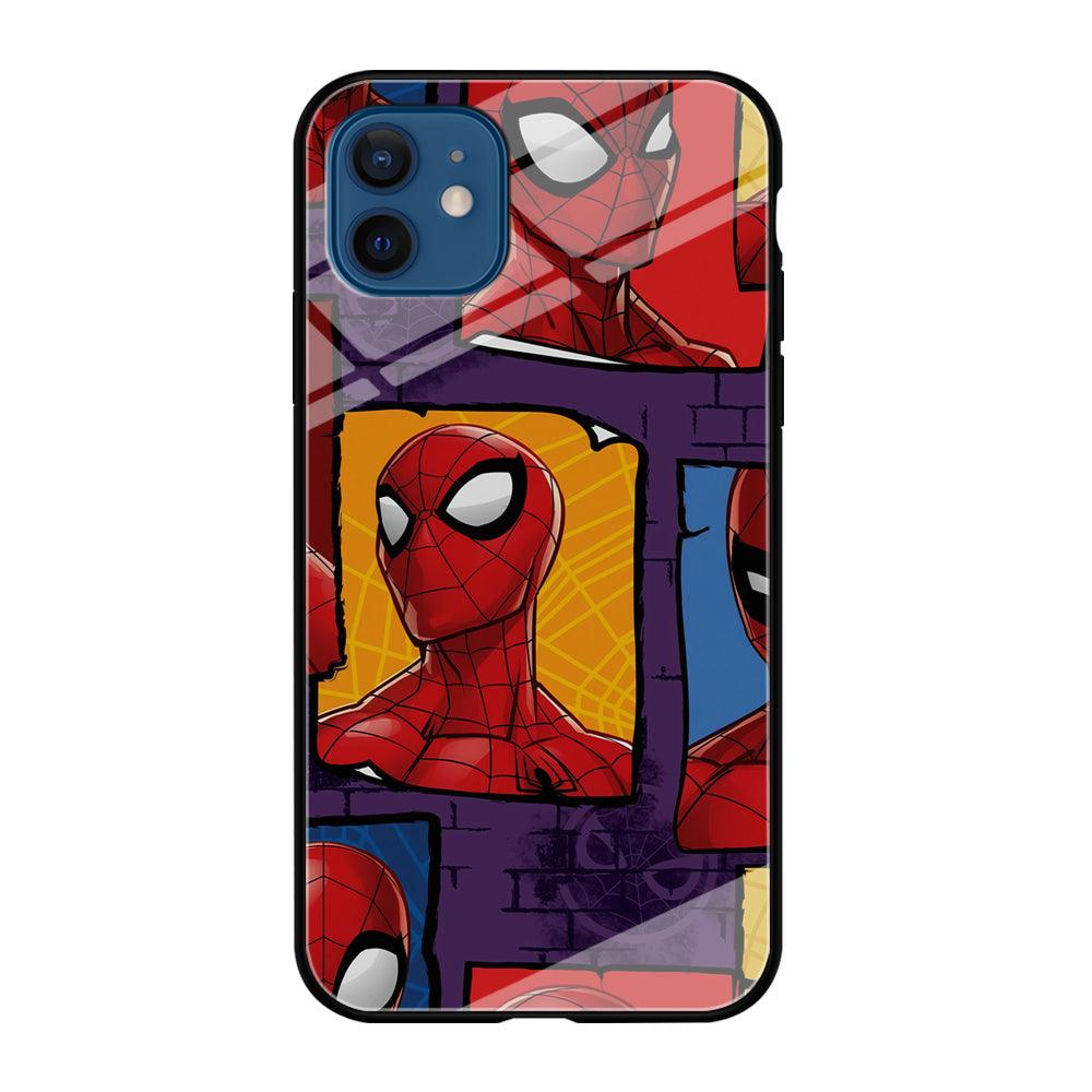 Spiderman Poster on The Wall iPhone 12 Case-Oxvistore