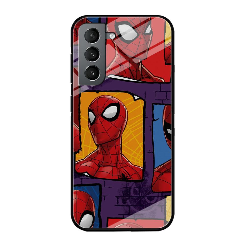 Spiderman Poster on The Wall Samsung Galaxy S21 Case-Oxvistore