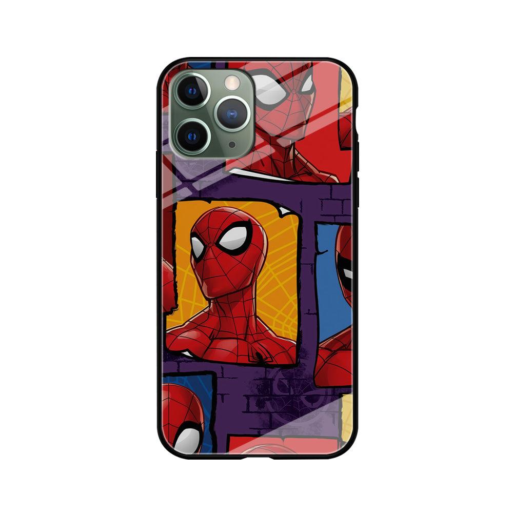 Spiderman Poster on The Wall iPhone 11 Pro Case-Oxvistore