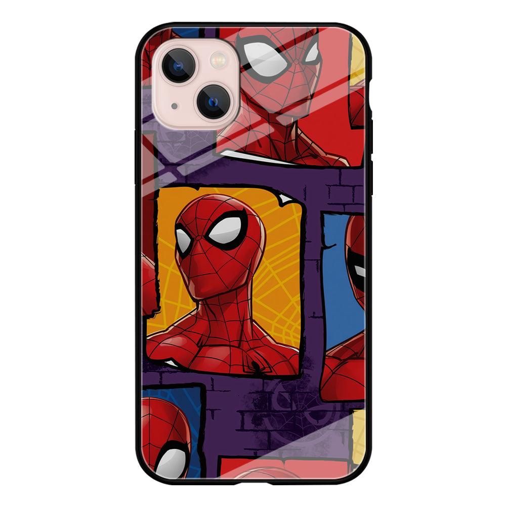 Spiderman Poster on The Wall iPhone 13 Case-Oxvistore