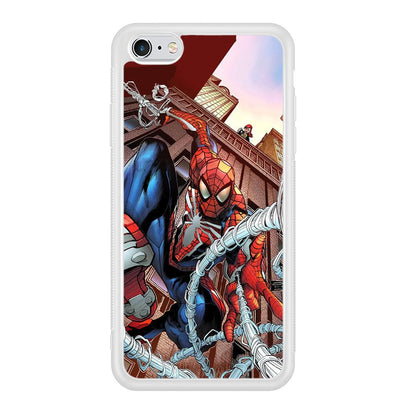 Spiderman Rooftop Photo iPhone 6 Plus | 6s Plus Case-Oxvistore