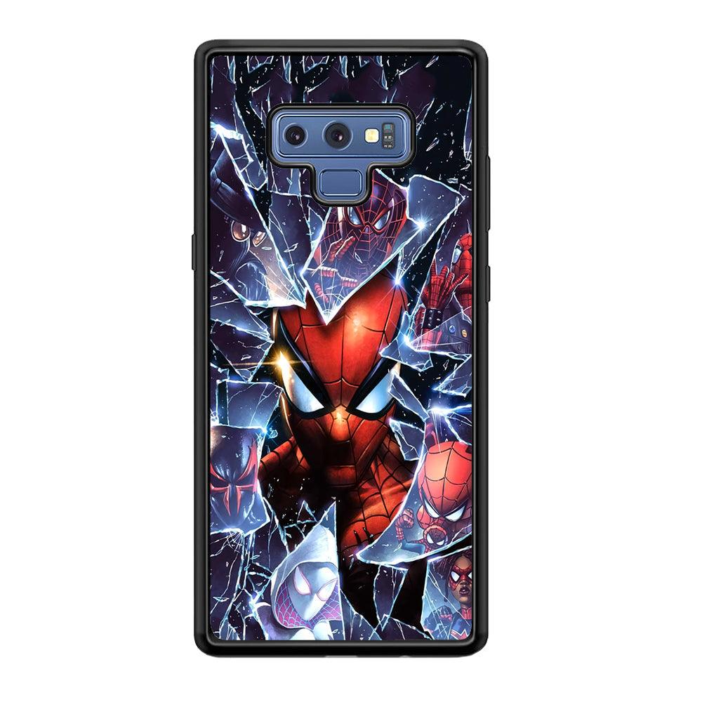 Spiderman Secret on The Glass Samsung Galaxy Note 9 Case-Oxvistore