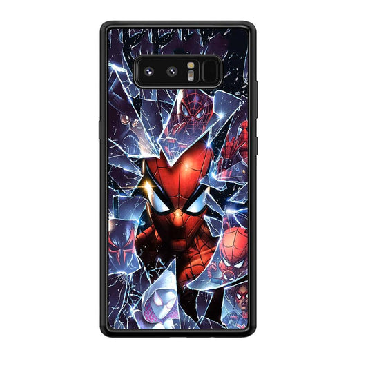 Spiderman Secret on The Glass Samsung Galaxy Note 8 Case-Oxvistore