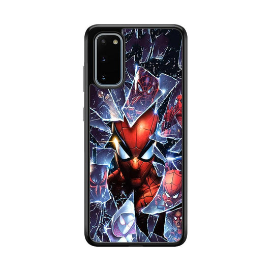 Spiderman Secret on The Glass Samsung Galaxy S20 Case-Oxvistore