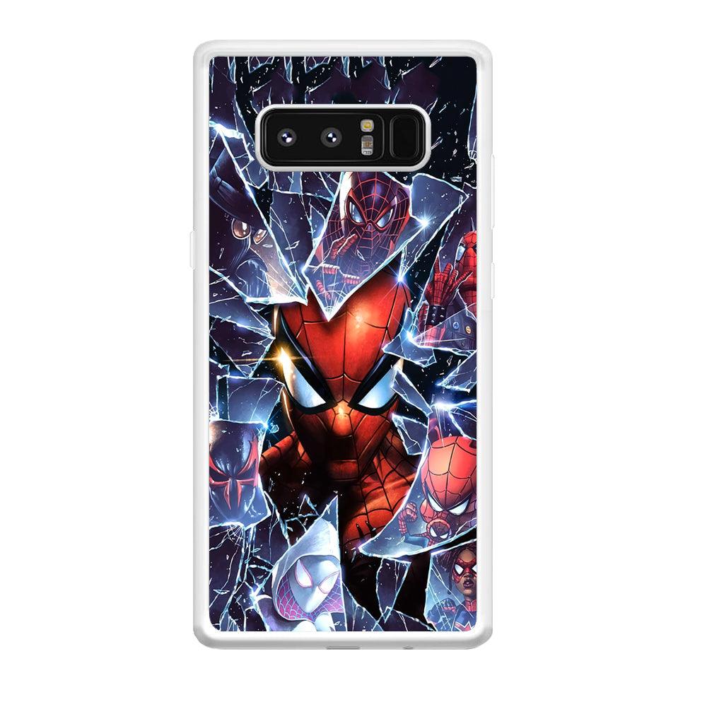 Spiderman Secret on The Glass Samsung Galaxy Note 8 Case-Oxvistore