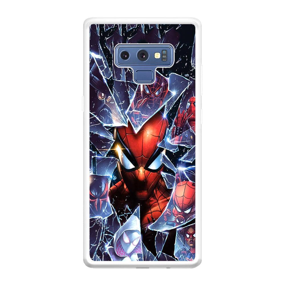 Spiderman Secret on The Glass Samsung Galaxy Note 9 Case-Oxvistore