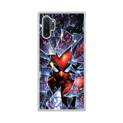 Spiderman Secret on The Glass Samsung Galaxy Note 10 Plus Case-Oxvistore