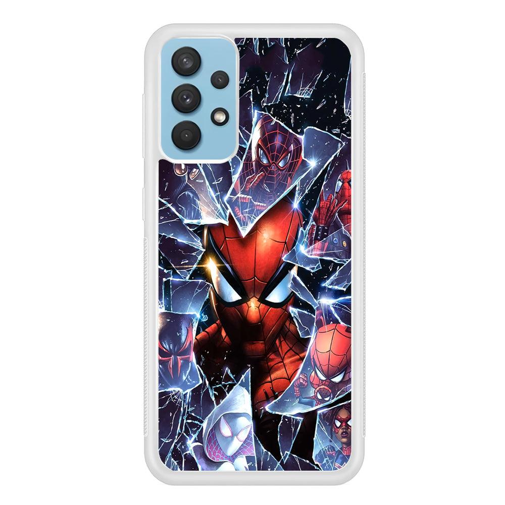 Spiderman Secret on The Glass Samsung Galaxy A32 Case-Oxvistore