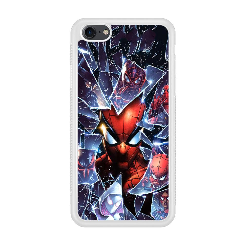 Spiderman Secret on The Glass iPhone 8 Case-Oxvistore