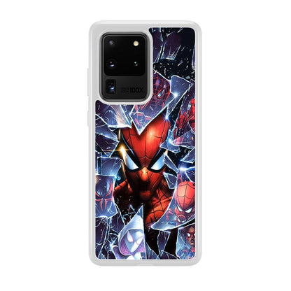 Spiderman Secret on The Glass Samsung Galaxy S20 Ultra Case-Oxvistore