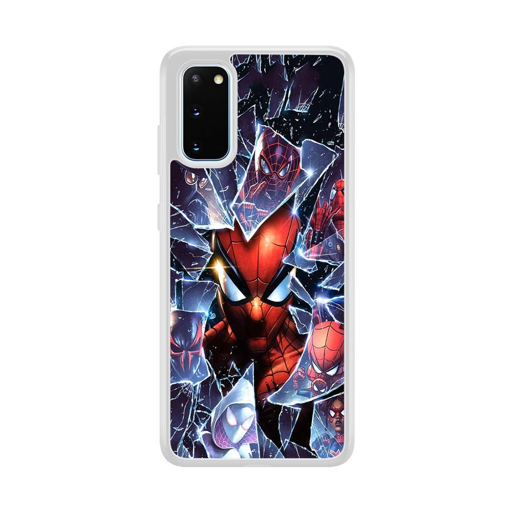 Spiderman Secret on The Glass Samsung Galaxy S20 Case-Oxvistore