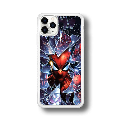 Spiderman Secret on The Glass iPhone 11 Pro Case-Oxvistore