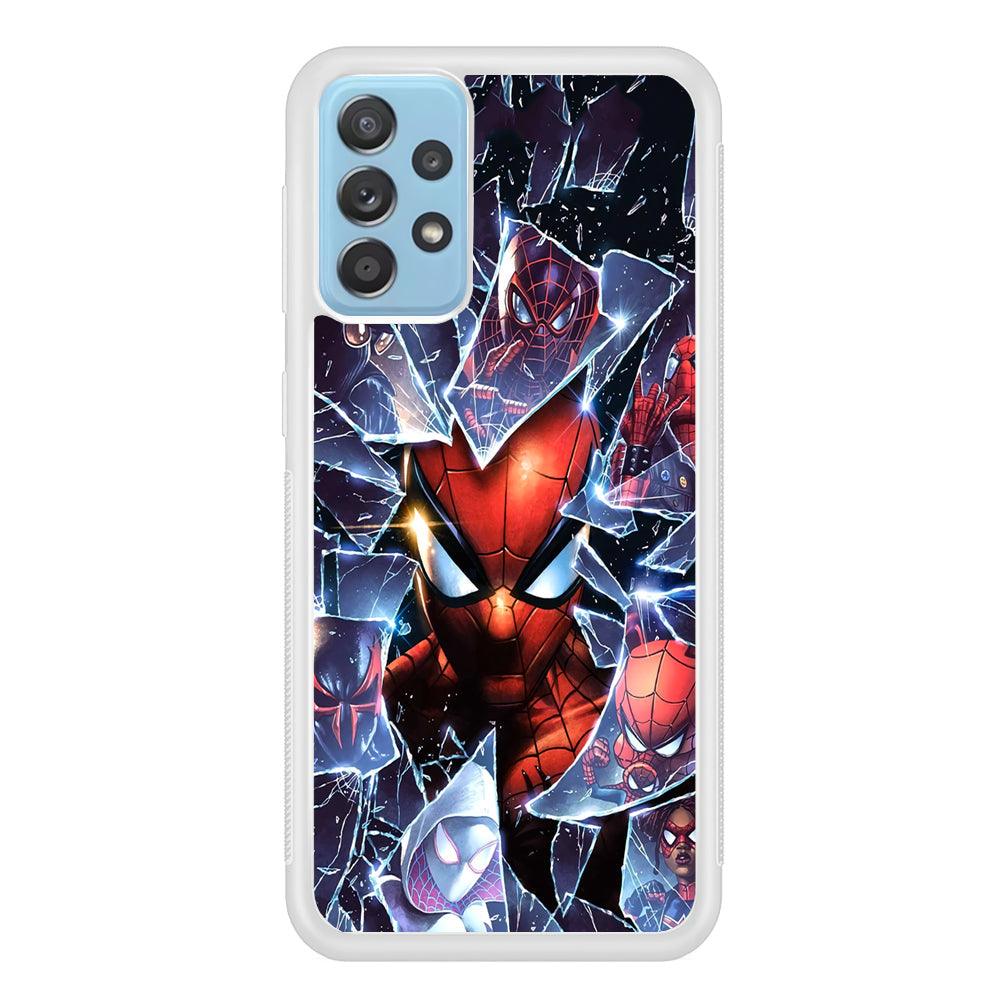 Spiderman Secret on The Glass Samsung Galaxy A52 Case-Oxvistore