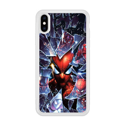 Spiderman Secret on The Glass iPhone Xs Max Case-Oxvistore