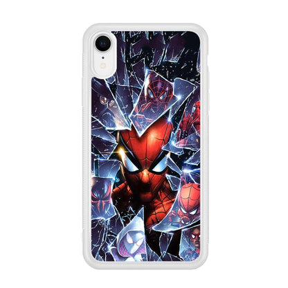 Spiderman Secret on The Glass iPhone XR Case-Oxvistore