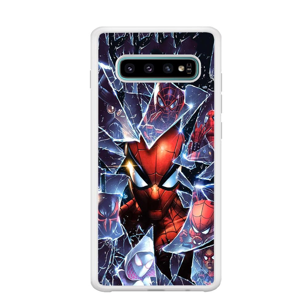 Spiderman Secret on The Glass Samsung Galaxy S10 Plus Case-Oxvistore