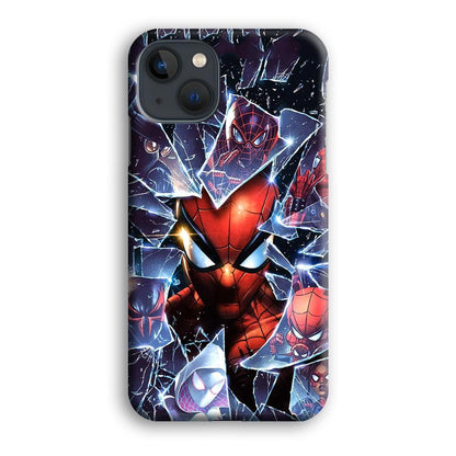 Spiderman Secret on The Glass iPhone 15 Plus Case-Oxvistore