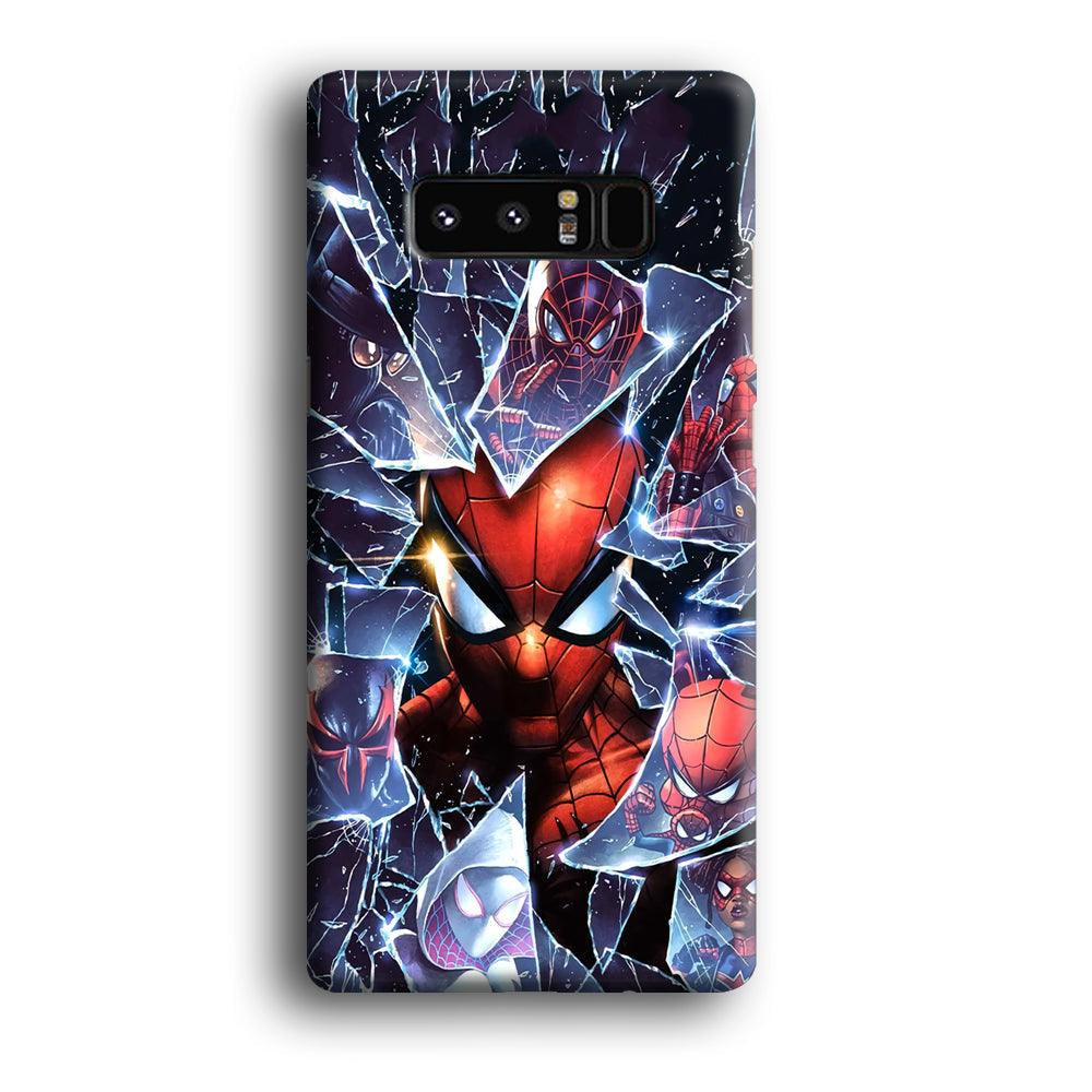 Spiderman Secret on The Glass Samsung Galaxy Note 8 Case-Oxvistore