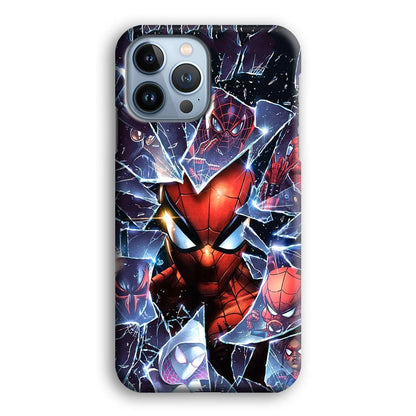 Spiderman Secret on The Glass iPhone 14 Pro Max Case-Oxvistore