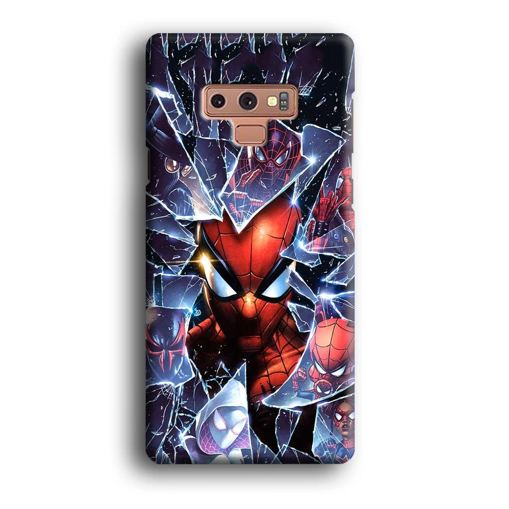 Spiderman Secret on The Glass Samsung Galaxy Note 9 Case-Oxvistore