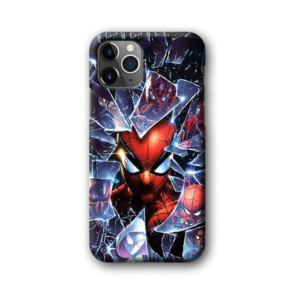 Spiderman Secret on The Glass iPhone 11 Pro Case-Oxvistore