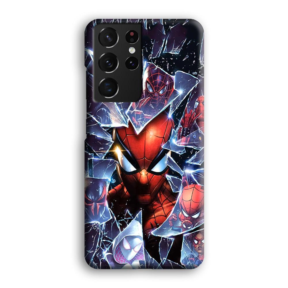 Spiderman Secret on The Glass Samsung Galaxy S21 Ultra Case-Oxvistore