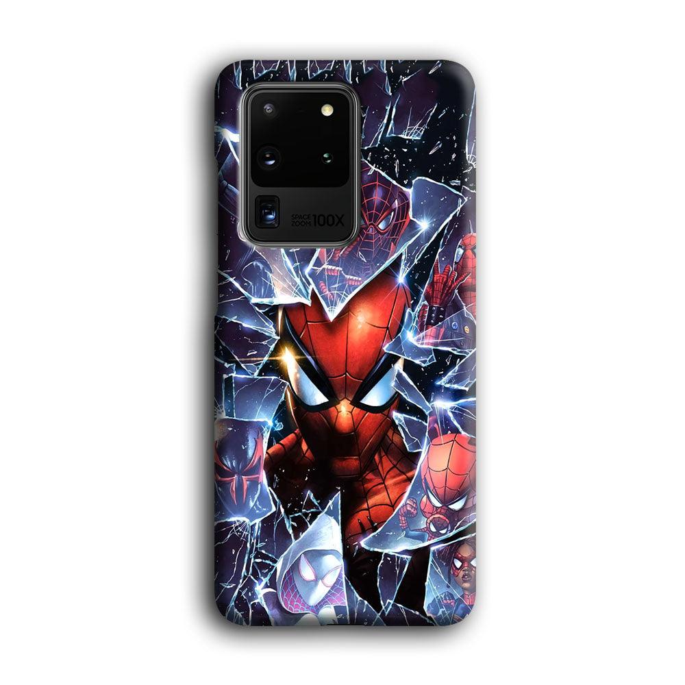 Spiderman Secret on The Glass Samsung Galaxy S20 Ultra Case-Oxvistore