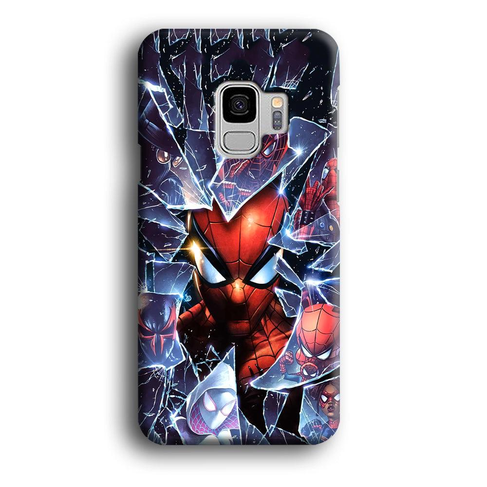 Spiderman Secret on The Glass Samsung Galaxy S9 Case-Oxvistore