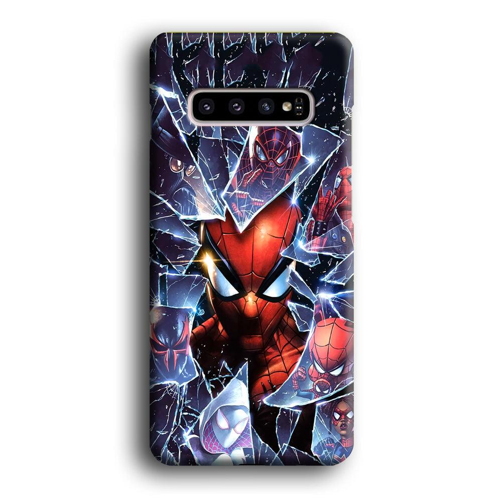 Spiderman Secret on The Glass Samsung Galaxy S10 Plus Case-Oxvistore