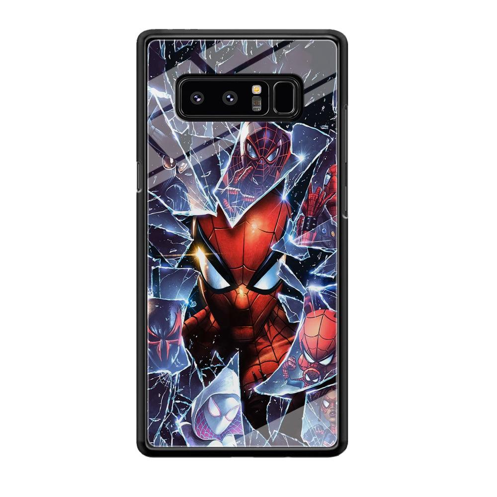 Spiderman Secret on The Glass Samsung Galaxy Note 8 Case-Oxvistore