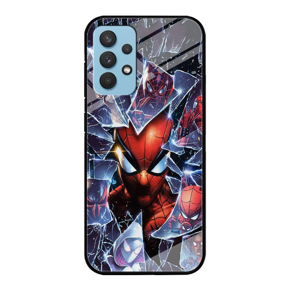 Spiderman Secret on The Glass Samsung Galaxy A32 Case-Oxvistore