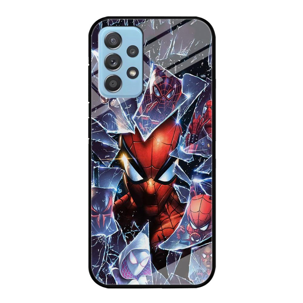 Spiderman Secret on The Glass Samsung Galaxy A52 Case-Oxvistore