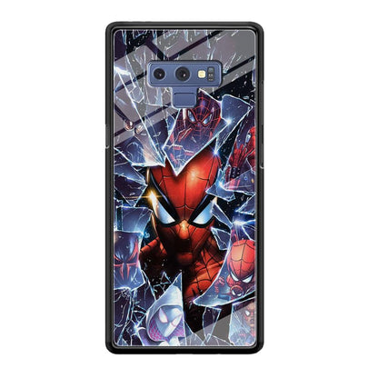 Spiderman Secret on The Glass Samsung Galaxy Note 9 Case-Oxvistore