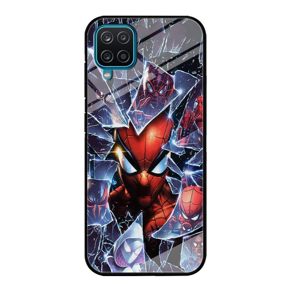 Spiderman Secret on The Glass Samsung Galaxy A12 Case-Oxvistore