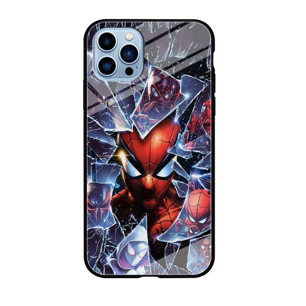 Spiderman Secret on The Glass iPhone 12 Pro Case-Oxvistore